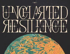 Uncharted Resilience Demo font
