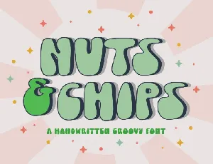 Nuts and Chips font