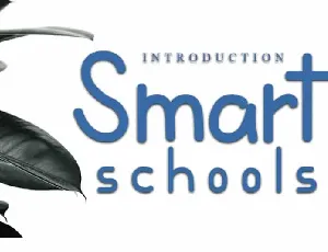 Smart School Display font