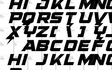 Supercharge Family font