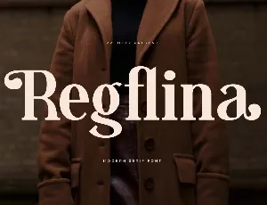 Regflina DEMO VERSION font