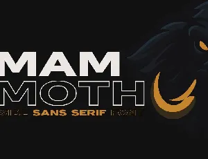Mammoth font