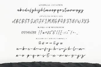 Elissa Signature font