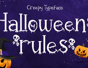 Halloween Rules font