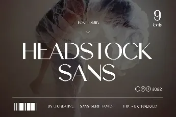 HeadstockSans font