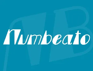 Numbeato font