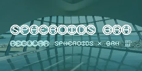 Spheroids BRK font