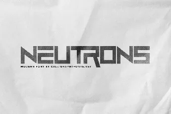 Neutrons font