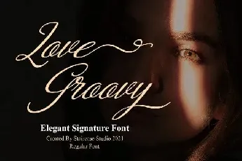 Love Groovy font