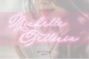 Michelle Fellicia Script font