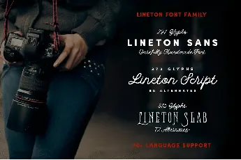 Lineton Family font