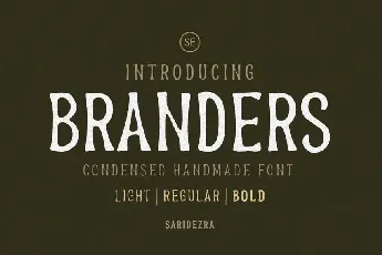 Branders font