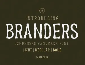 Branders font