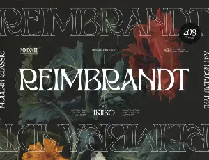 Reimbrandt font