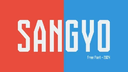 Sangyo font