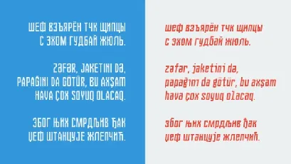 Sangyo font