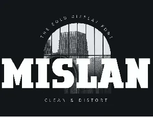 Mislan font