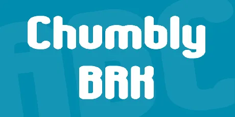 Chumbly BRK font