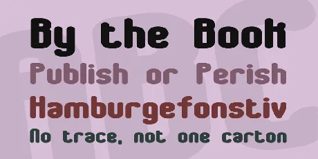 Chumbly BRK font