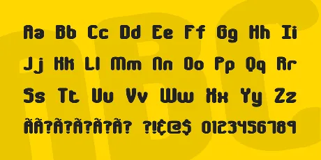 Chumbly BRK font