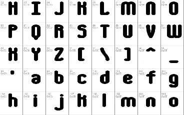 Chumbly BRK font