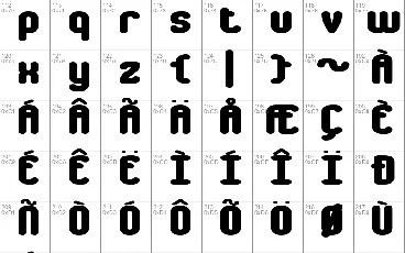 Chumbly BRK font