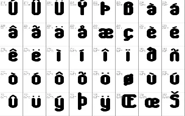 Chumbly BRK font