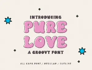 Pure Love font