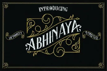 Abhinaya Typeface font