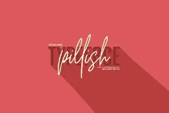 Pillish Duo font