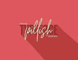 Pillish Duo font