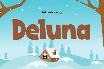 Deluna font