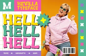 Hevilla font