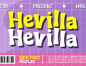 Hevilla font