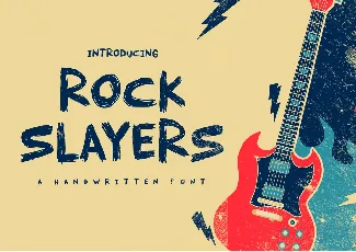 Rock Slayers font