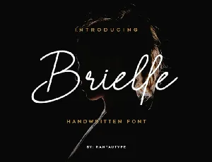 Brielle Handwritten font