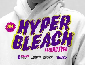 Hyper Bleach font