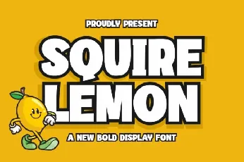 Squire Lemon font