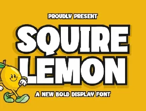 Squire Lemon font