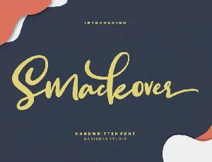 Smackover Handwritten font