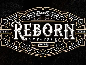 Reborn font