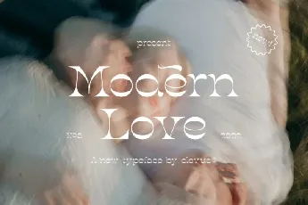 Modern Love font