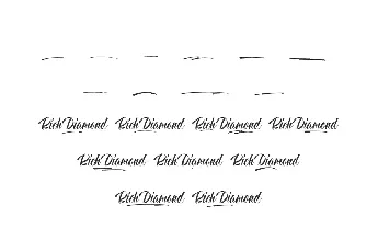 Rich Diamond Demo font