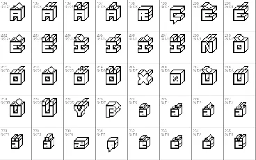 3D Thirteen Pixel Fonts