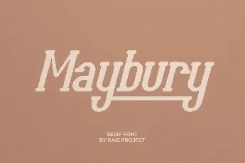 Maybury font