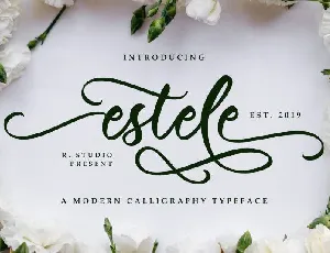 Estele font