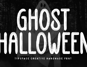 Ghost Halloween font