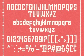 Modera Sport DEMO font