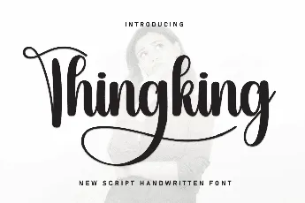 Thingking font