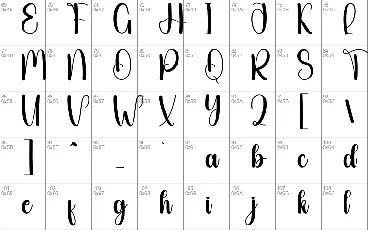 Thingking font